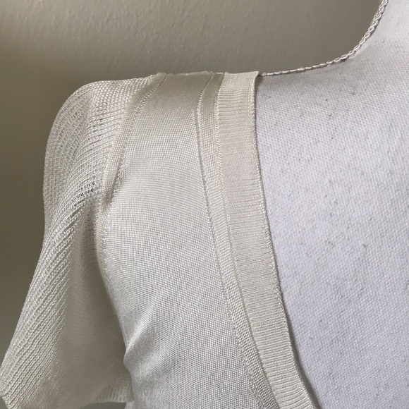 Dolce & Gabbana ivory sheer top- only the ivory color - Picture 5 of 9